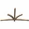 Ekena Millwork Davenport Smooth Timber Gable Bracket, Douglas Fir, 84"W x 49"H x 3 1/2"D x 3 1/2"F, 14/12 Pitch GBW084X49X0404DAV00SDF - alternate 5